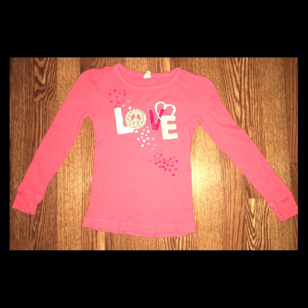 Girls long sleeve top